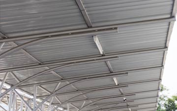 installing Down Hatherley metal roofing